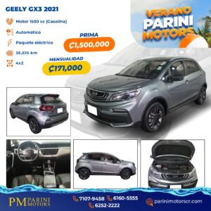 GEELY GX3 2021