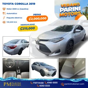 TOYOTA COROLLA 2019