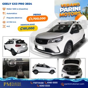 GEELY GX3 PRO 2024