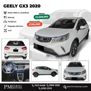 GEELY GX3 2020
