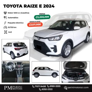 TOYOTA RAIZE E 2024