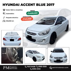 Hyundai Accent Blue 2017